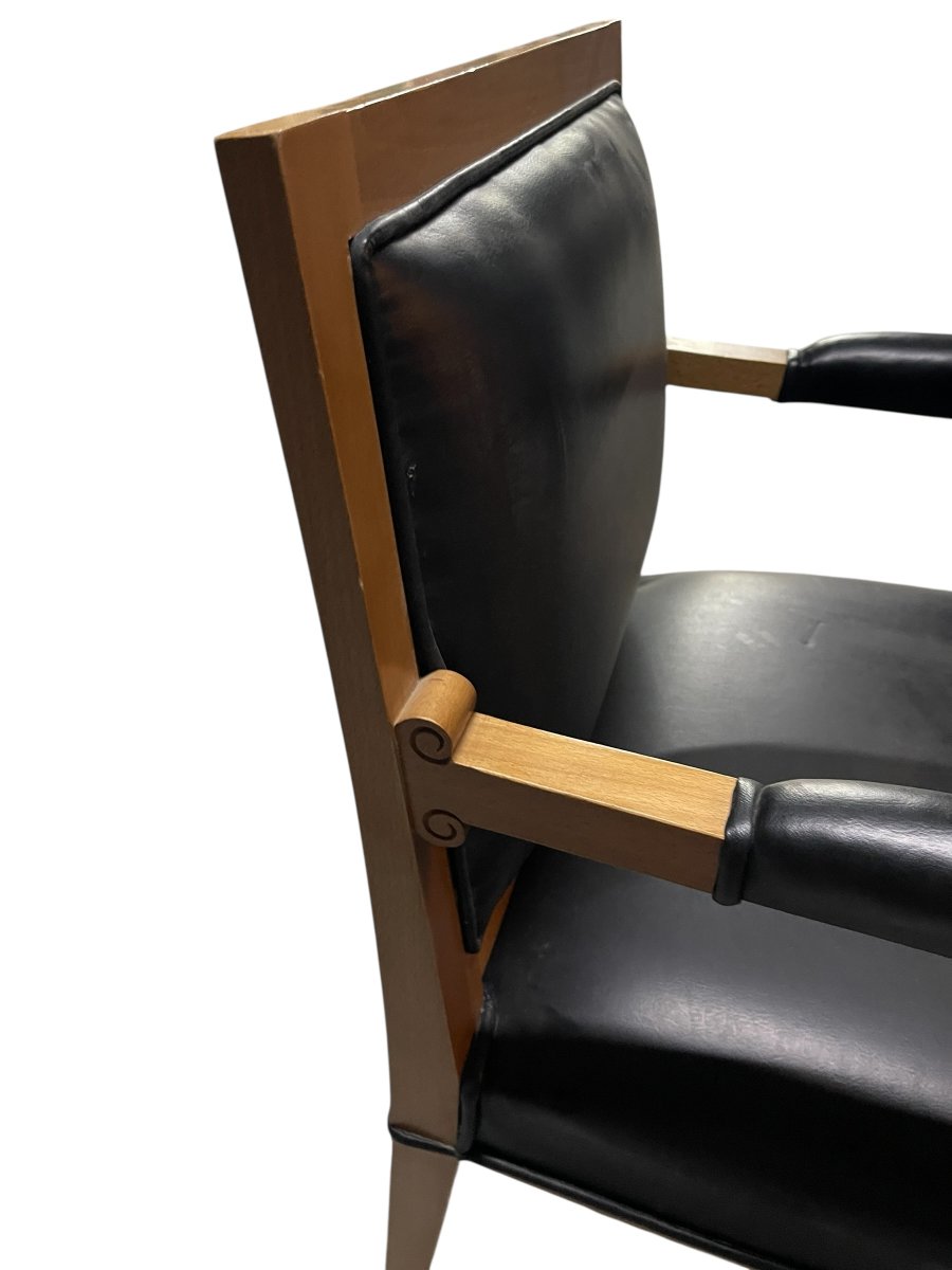 Paire de fauteuils d'après André Arbus-photo-2