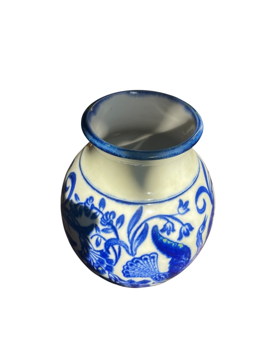 Vase de la manufacture Nationale de Sèvres décoré par Marcel Prunier-photo-2