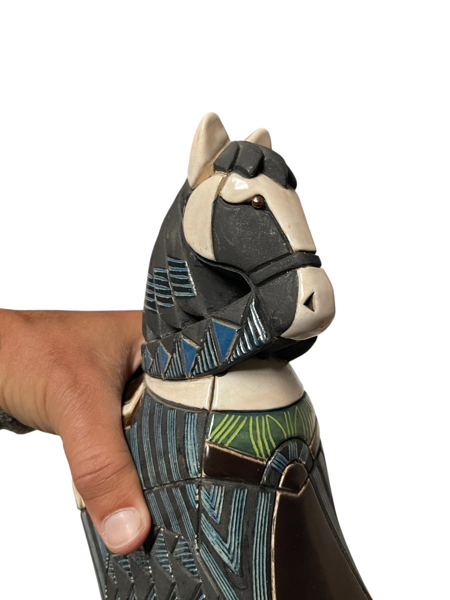 Ceramic Horse From Vallauris-photo-2