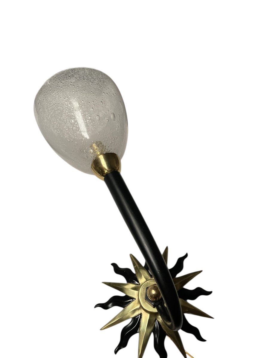 Pair Of Wall Sconces Attributed To Andrea Arbus And Veronese-photo-4