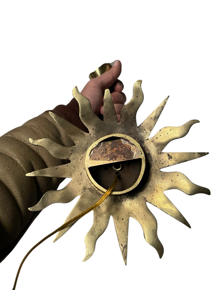 Pair Of Wall Sconces Attributed To Andrea Arbus And Veronese-photo-3