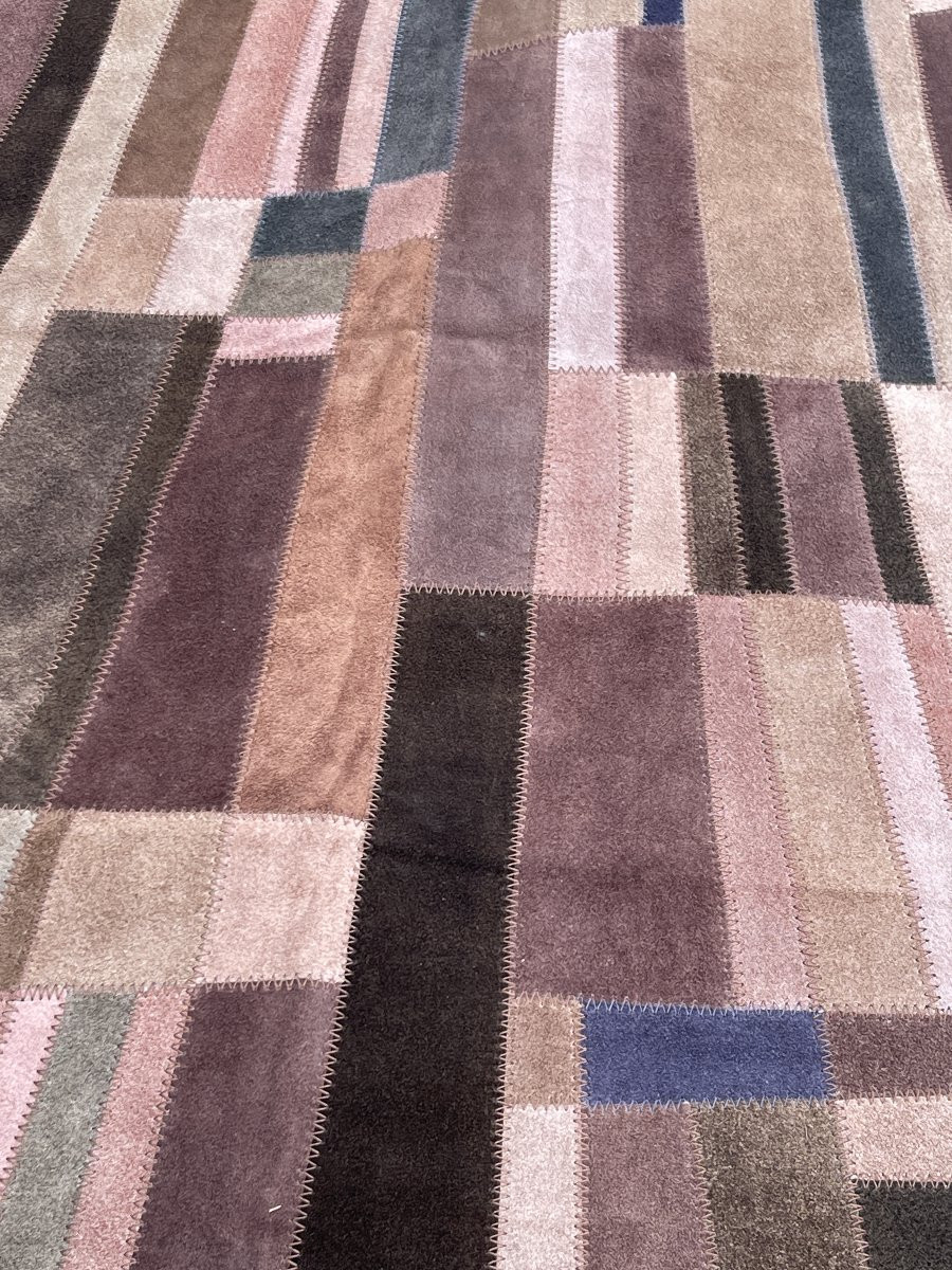 Leather Marquetry Tapestry By Fabrice-photo-2