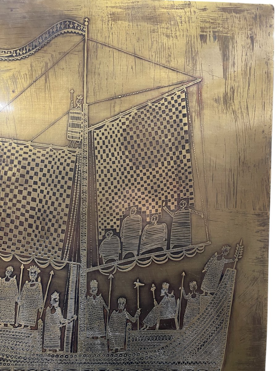 Tableau gravé à l'acide par Jean-Pierre Chevalier-photo-3