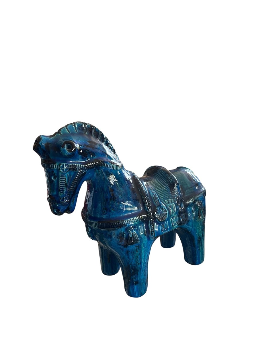 Ceramic Horse By Aldo Londi For Bitossi