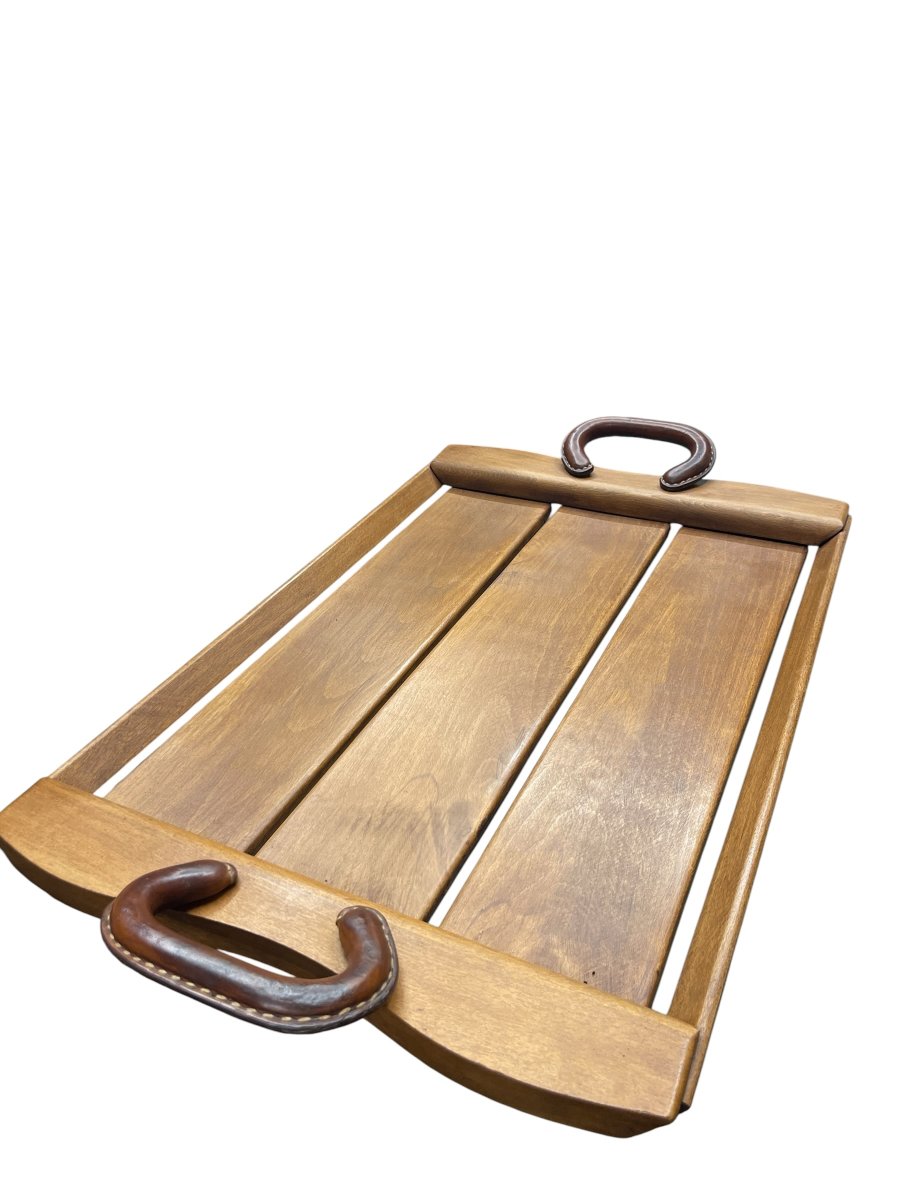 Plateau de service par Jacques Adnet-photo-4