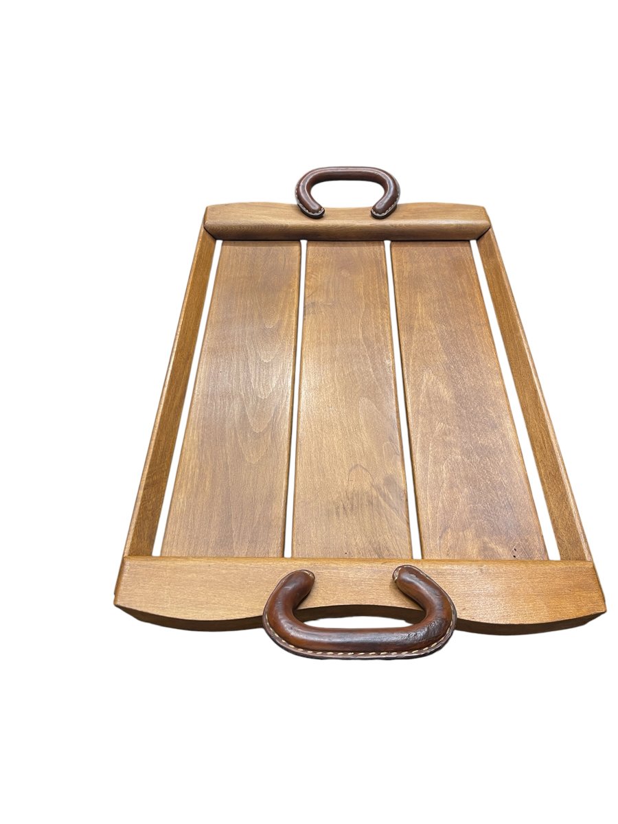 Plateau de service par Jacques Adnet