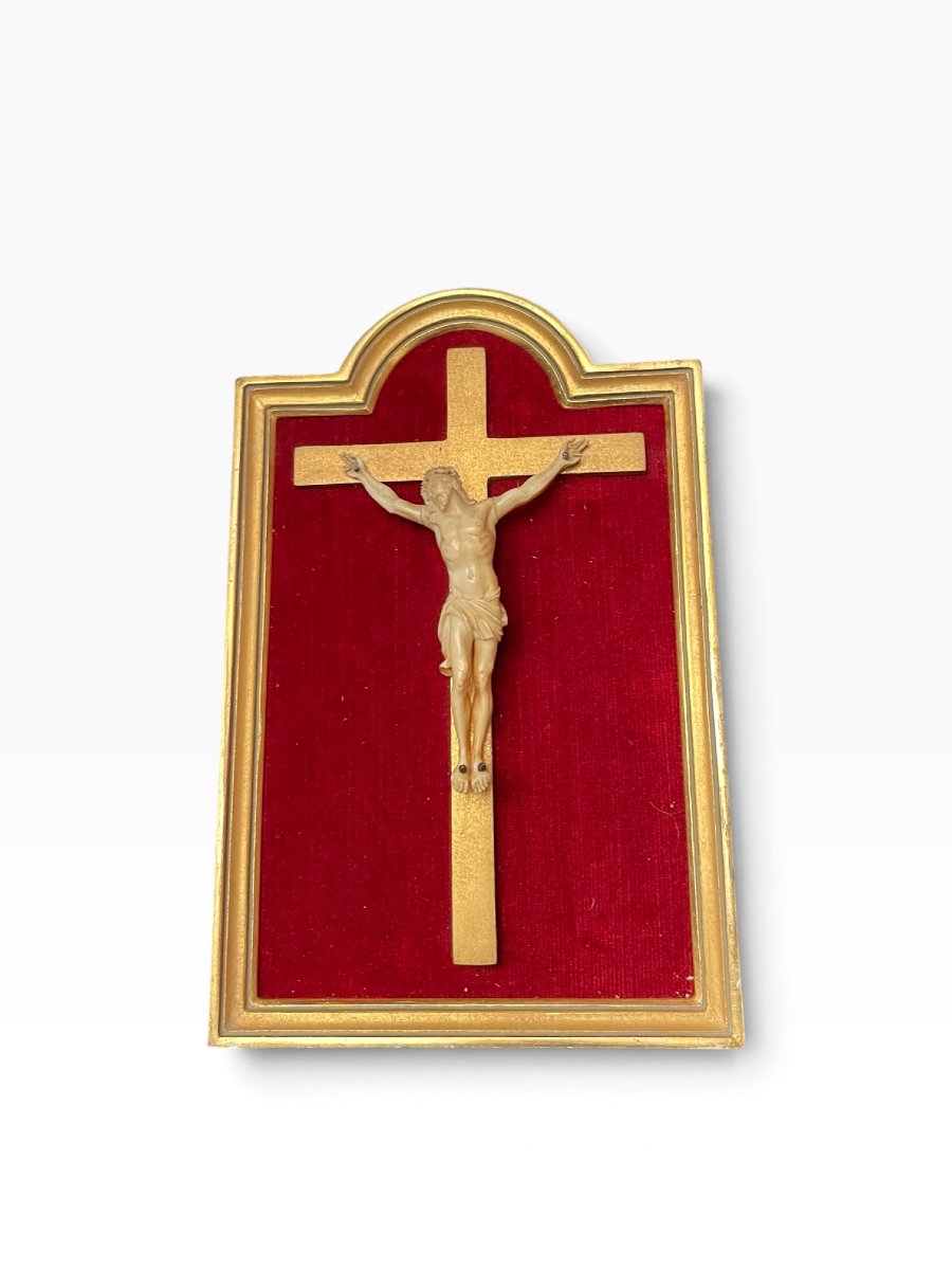 Ivory Crucifix, Late 19th Century