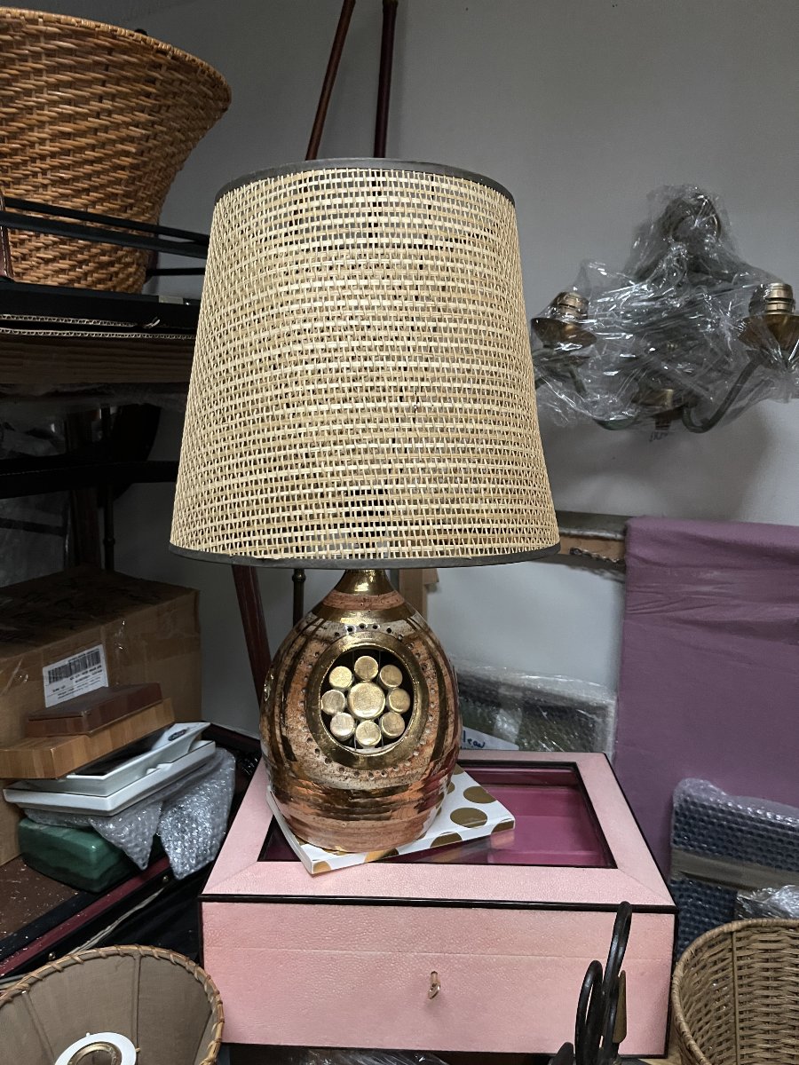Lampes en céramique par Georges Pelletier-photo-4