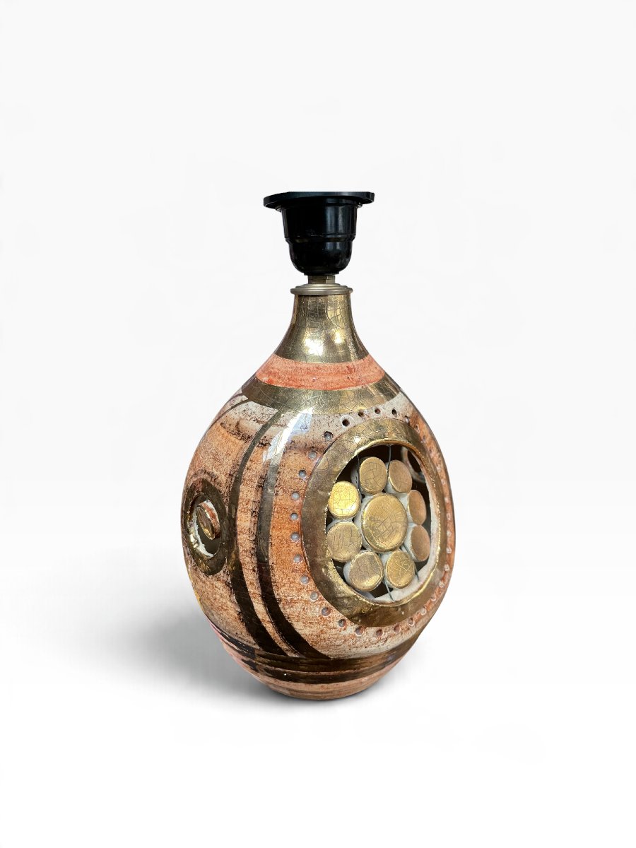 Lampes en céramique par Georges Pelletier