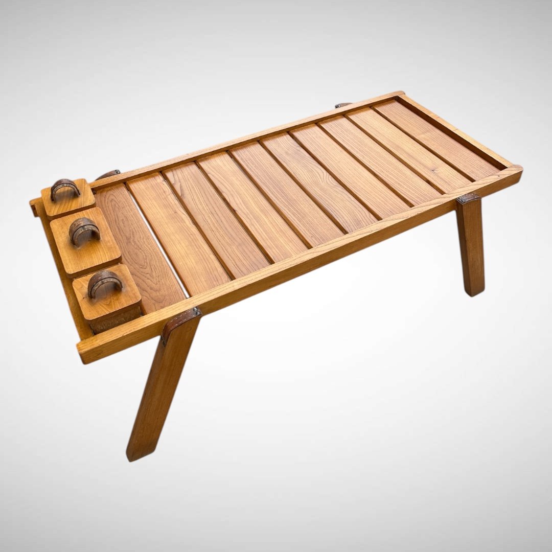 Coffee Table By Jacques Adnet-photo-2