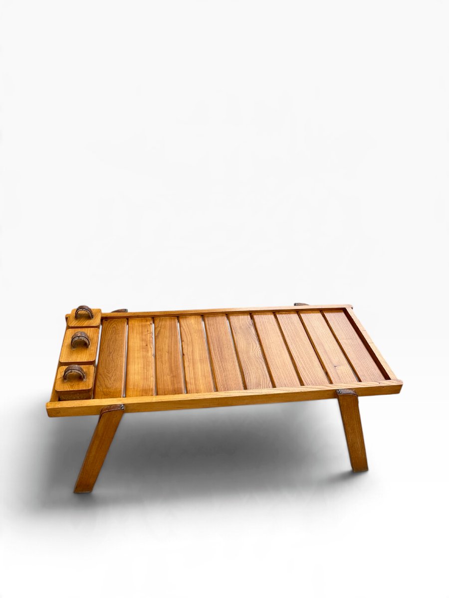 Coffee Table By Jacques Adnet-photo-3