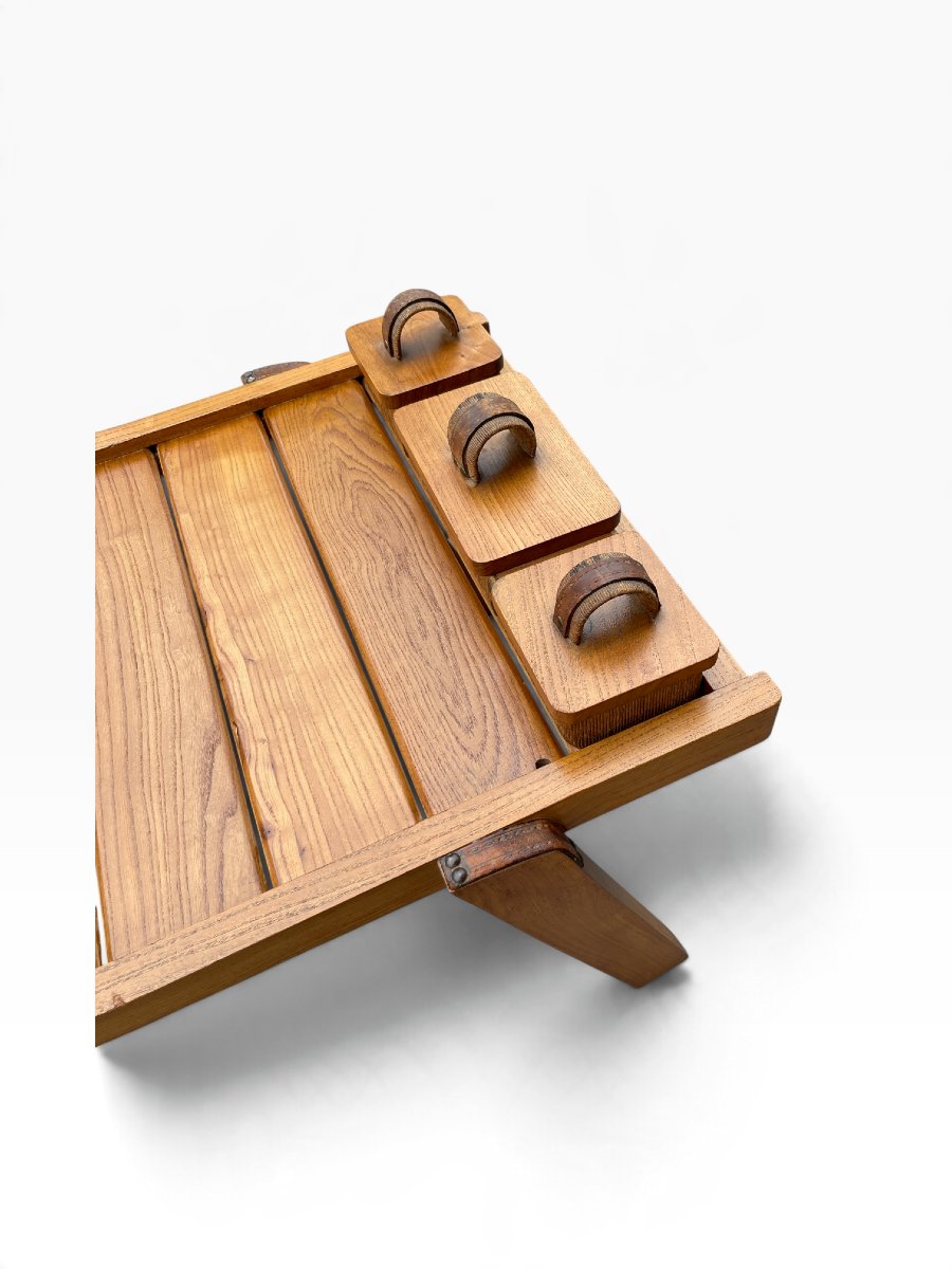 Coffee Table By Jacques Adnet-photo-2