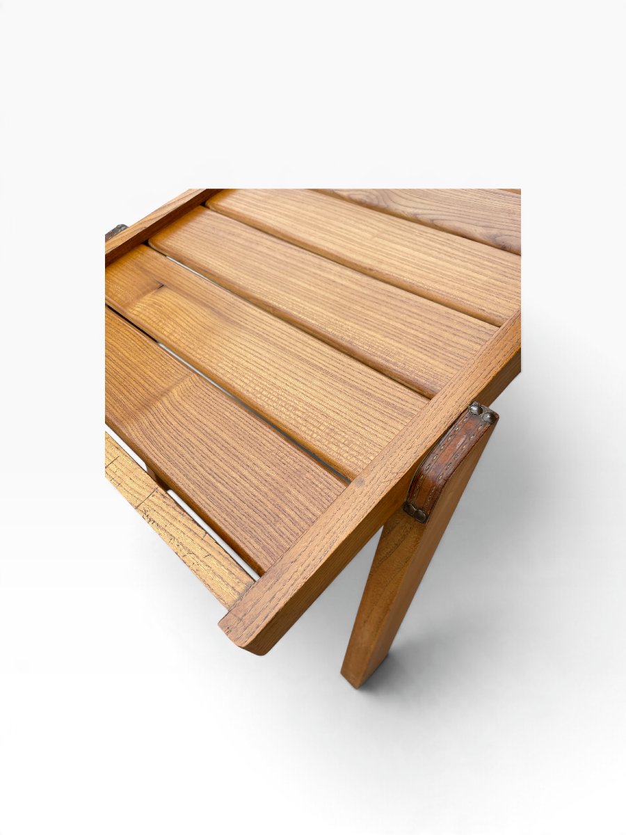 Coffee Table By Jacques Adnet-photo-3