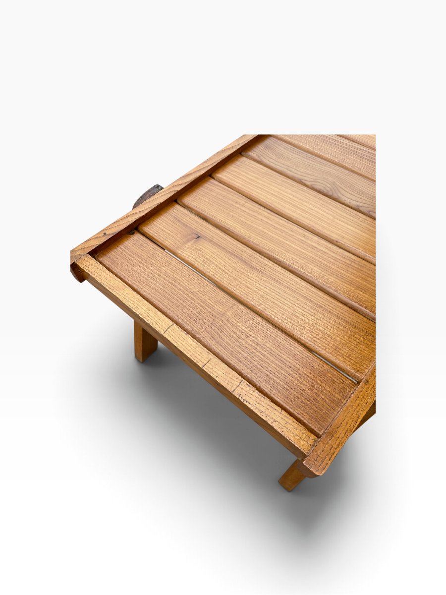 Coffee Table By Jacques Adnet-photo-4
