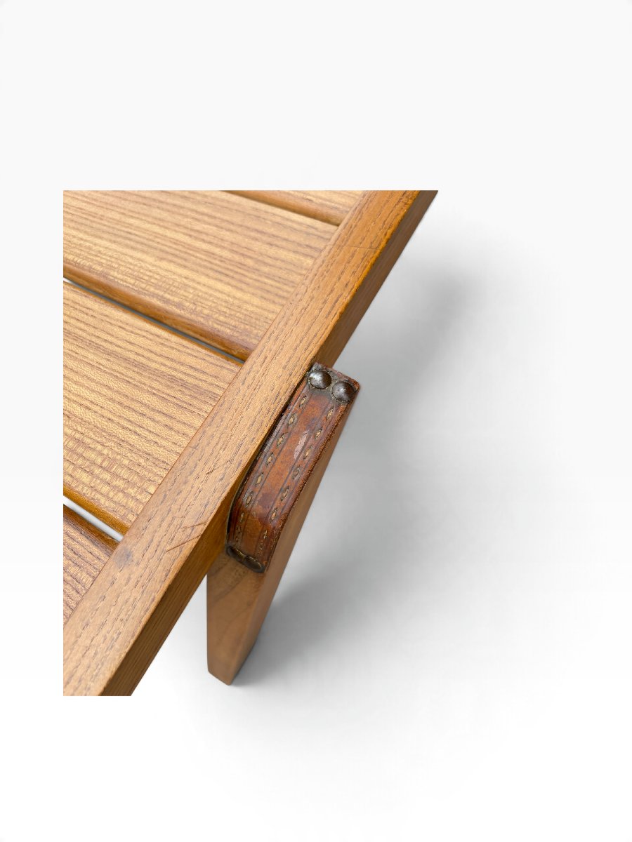 Coffee Table By Jacques Adnet-photo-5