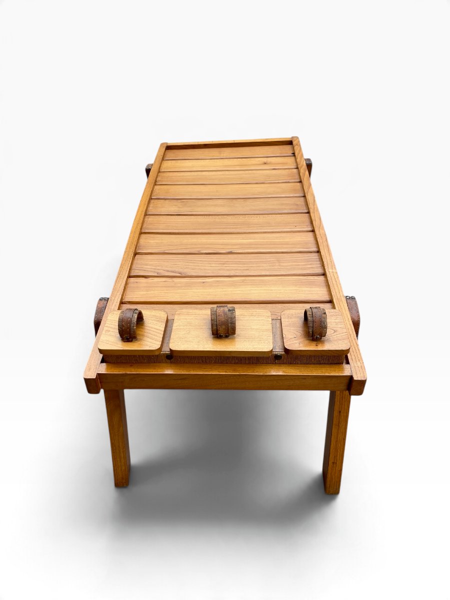 Coffee Table By Jacques Adnet-photo-6