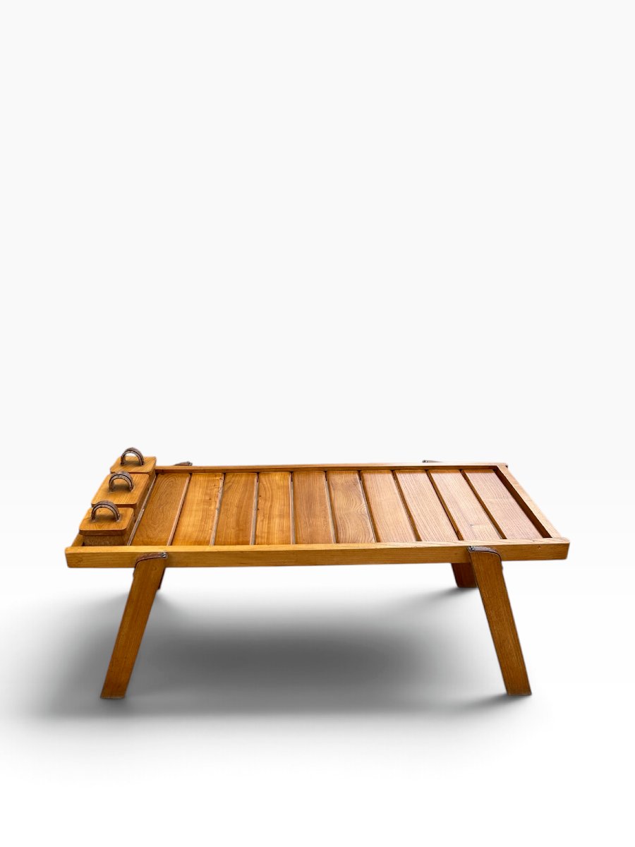 Coffee Table By Jacques Adnet-photo-8