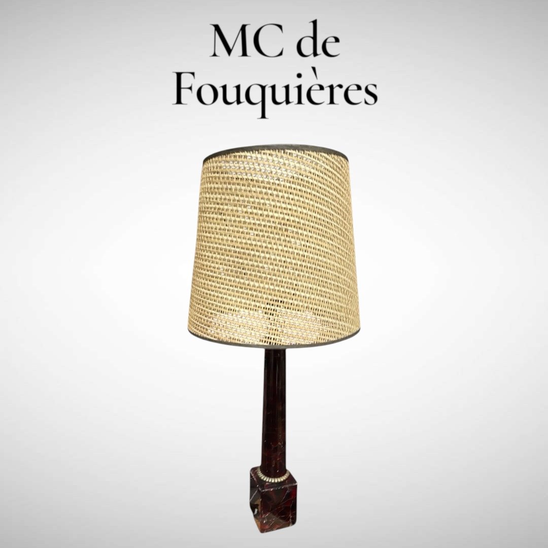 Fractal Resin Lamp Attributed To Marie-claude De Fouquières-photo-2