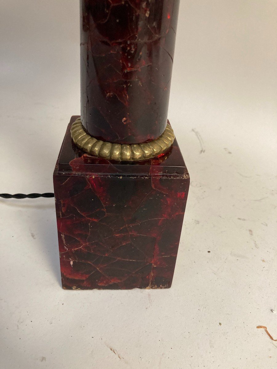 Fractal Resin Lamp Attributed To Marie-claude De Fouquières-photo-4