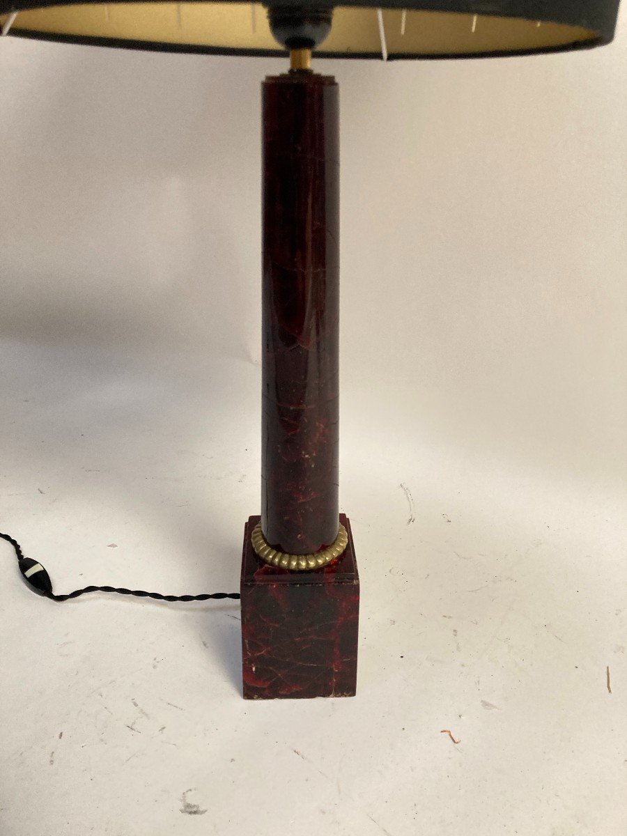 Fractal Resin Lamp Attributed To Marie-claude De Fouquières-photo-3