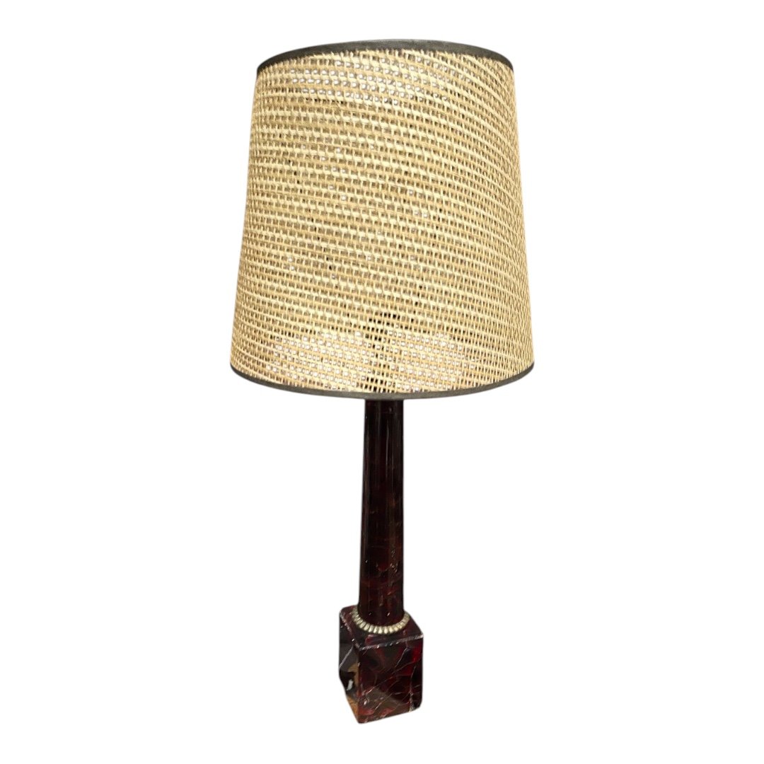 Fractal Resin Lamp Attributed To Marie-claude De Fouquières
