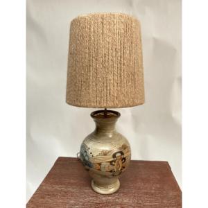 Handmade Lamp Signed Fievet