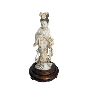 Ivory Sculpture, China, 19th Century