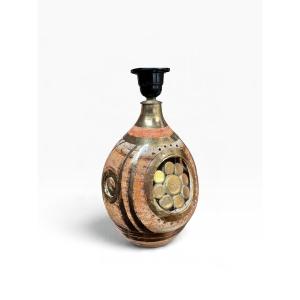 Lampes en céramique par Georges Pelletier