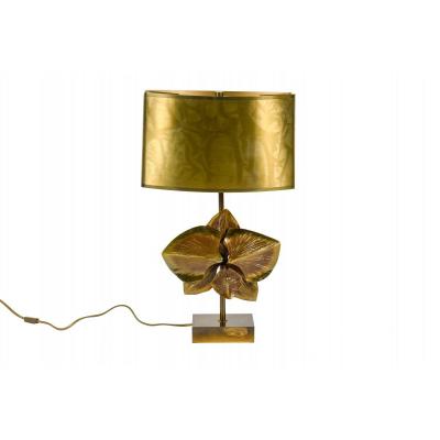 Bronze Lamp By Maison Charles