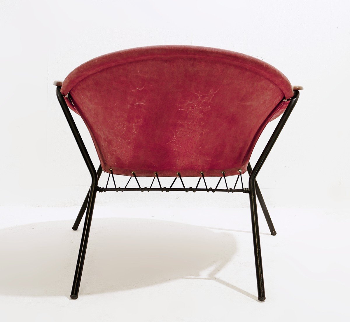 Mid-century "balloon" Chair By Hans Olsen For Lea Design, 1960s-photo-3