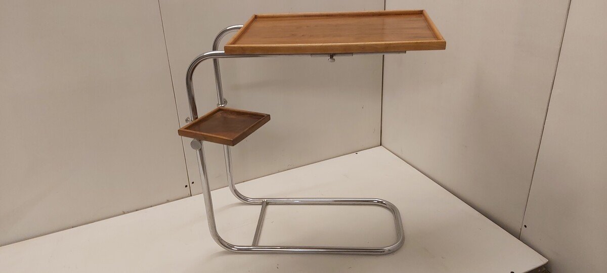 Modular “adap-table” Side Table, France, 1950s-photo-3