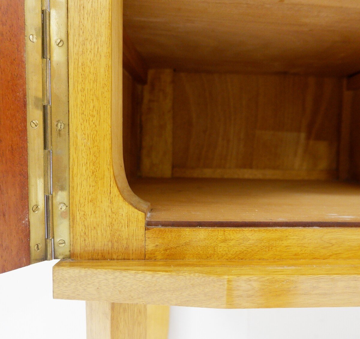 Cabinet In Satinwood Veneer, France, 1930's-photo-4