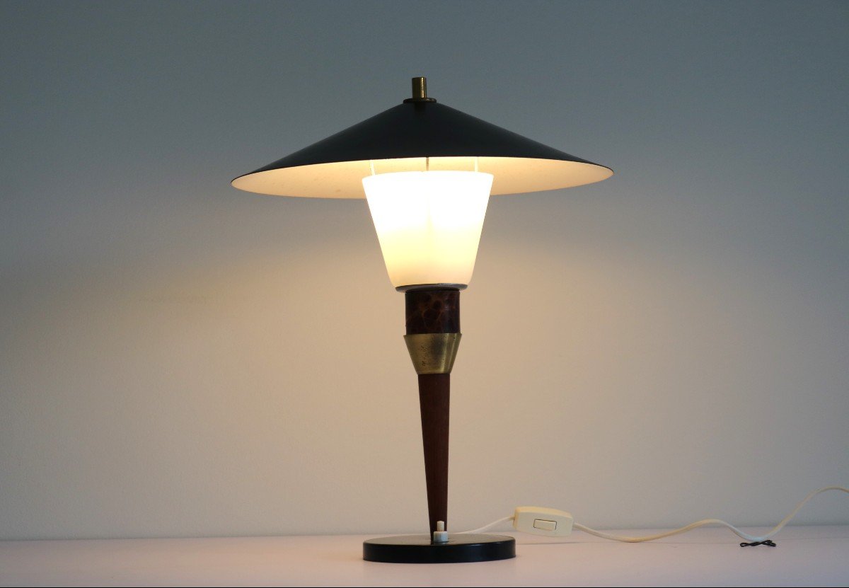 Lampe De Bureau Lyfa, Danemark, Années 1950-photo-2