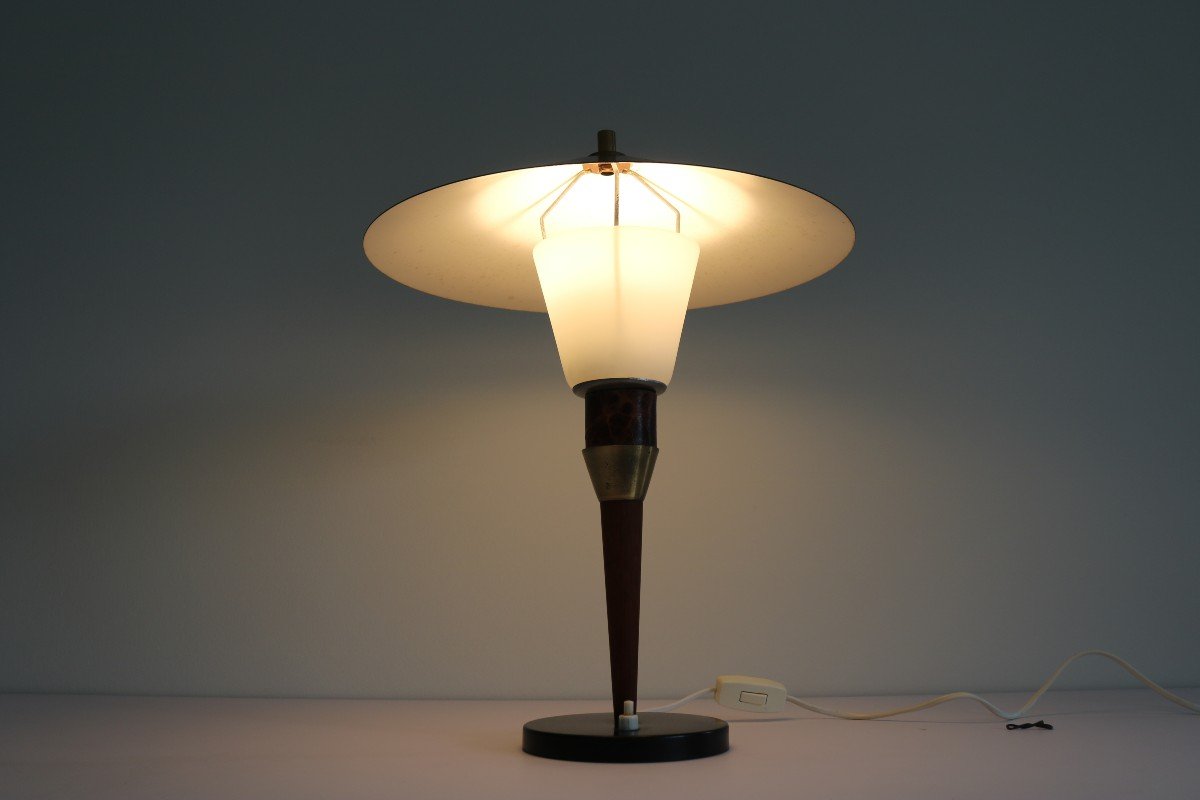 Lyfa Desk Lamp, Denmark, 1950s-photo-3