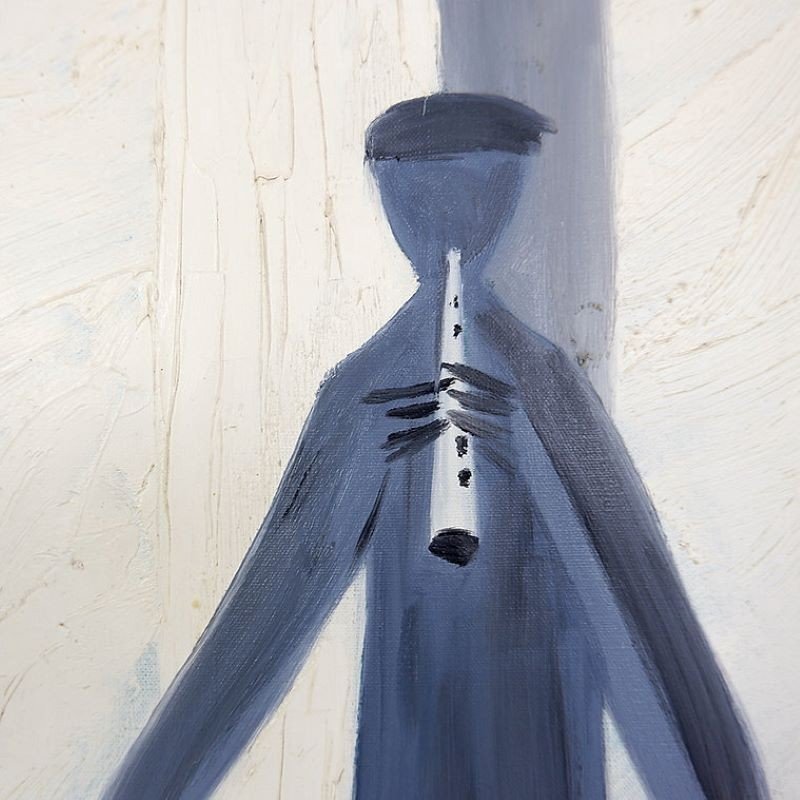 "la Danse Du Temps" R.londot Peinture Sur Toile - Belgique-photo-4