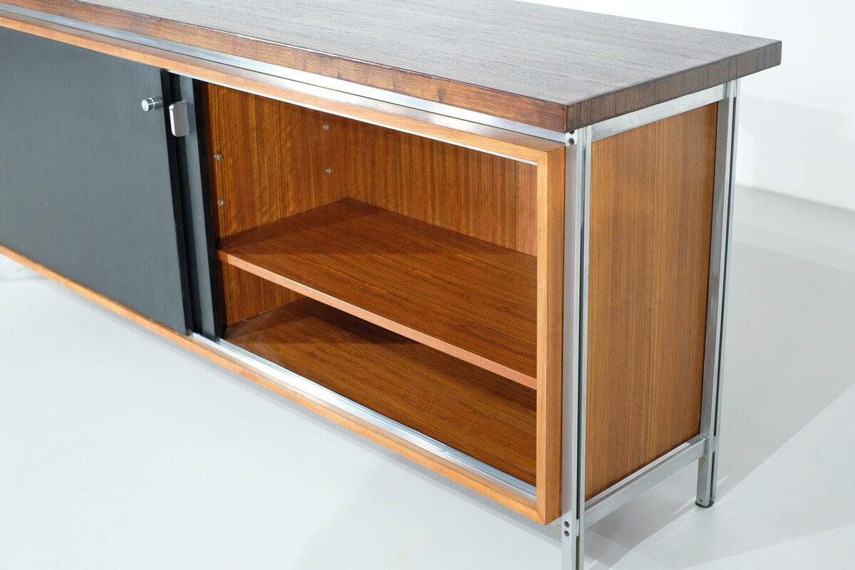 Buffet Dg 190 Par Jules Wabbes Pour Le Mobilier Universel - Années 1960-photo-2