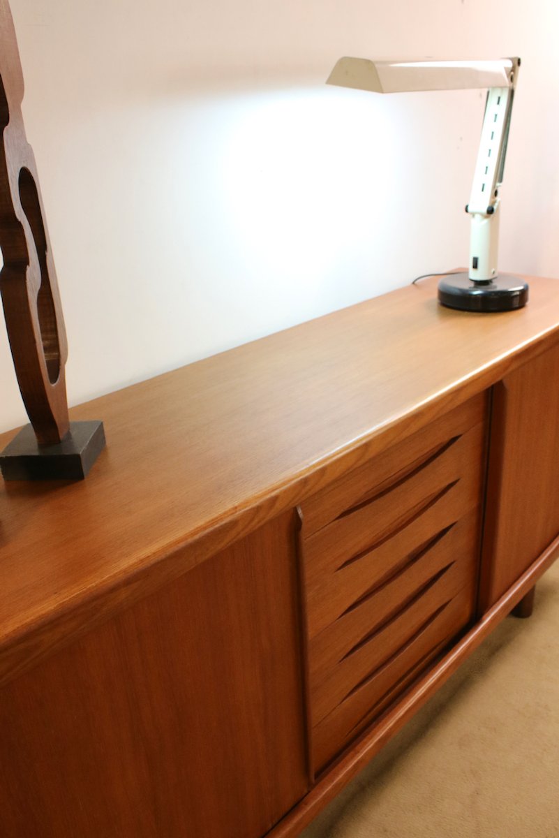 Scandinavian Sideboard Design Johannes Andersen Edition Dyrlund, Denmark Circa 1970.-photo-2