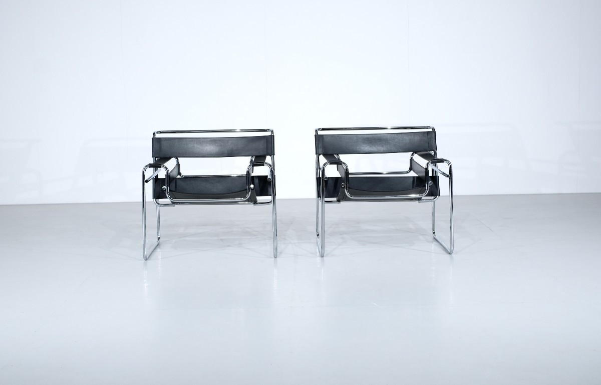 Wassilly Armchair By Marcel Breuer For Knoll International - 1990s - 2 Available 