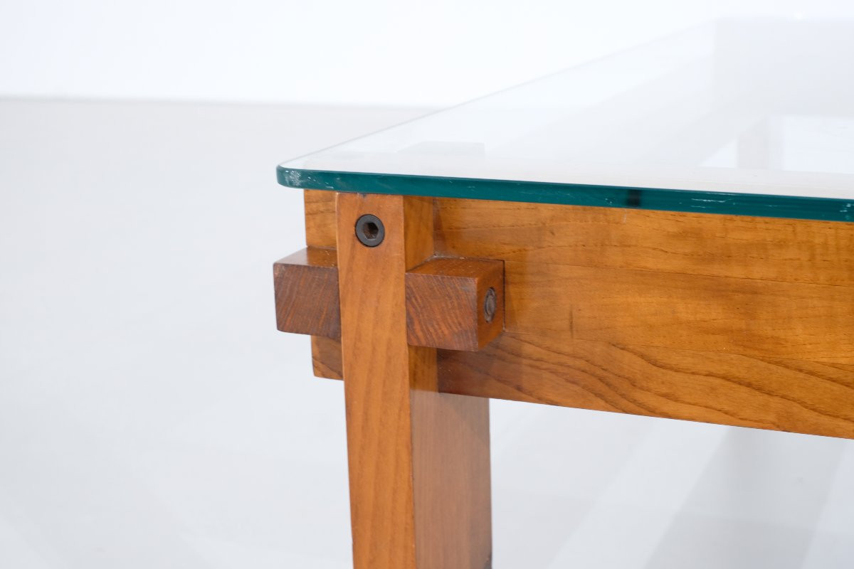 table basse italienne , 1970's-photo-3