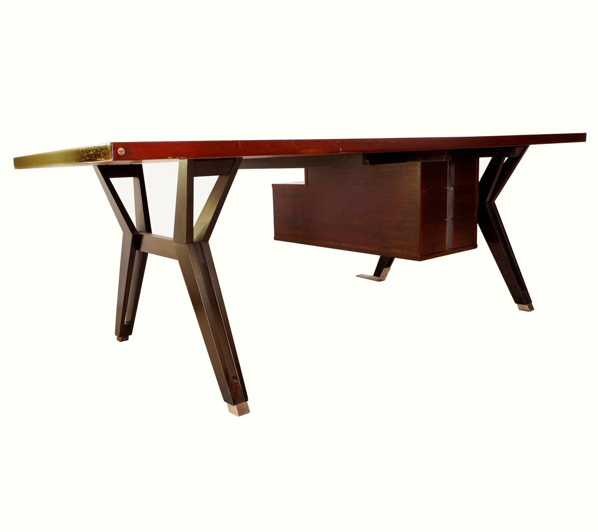 Bureau moderne du milieu du siècle par Ico Parisi pour Mim Roma, Italie, années 1950-photo-2
