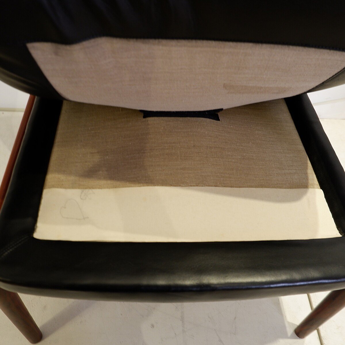 Chaises de bureau modèle 341 par Arne Vodder pour Sibast, années 1960-photo-7