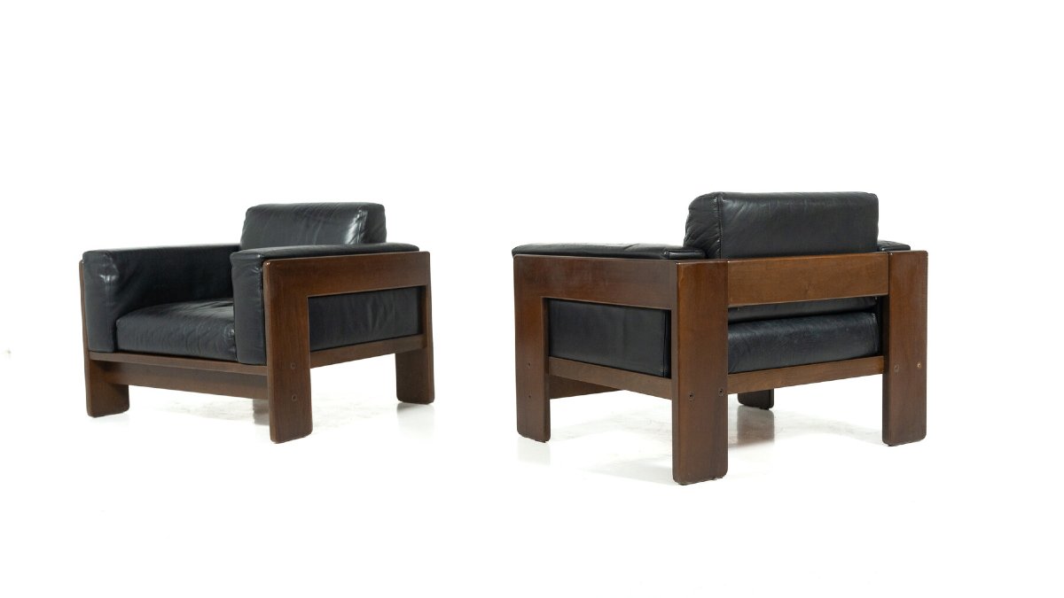 Pair Of Bastiano Armchairs By Tobia Scarpa For Knoll, Italy, 1962-photo-3