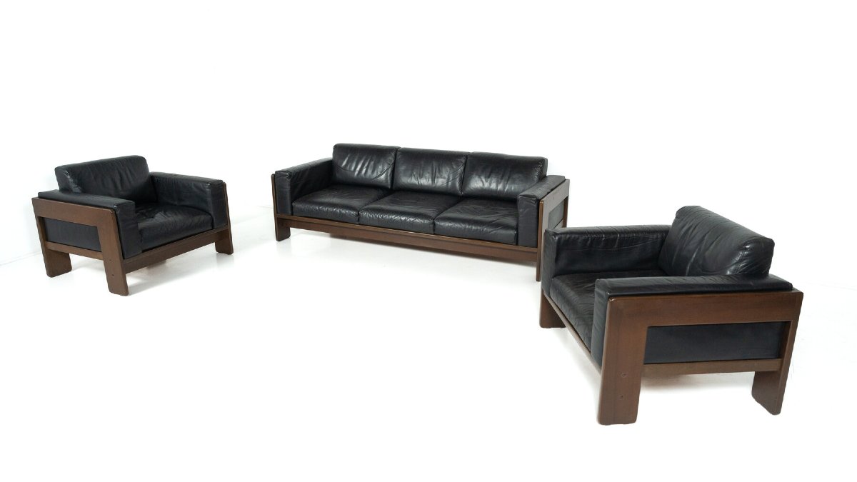 Pair Of Bastiano Armchairs By Tobia Scarpa For Knoll, Italy, 1962-photo-1