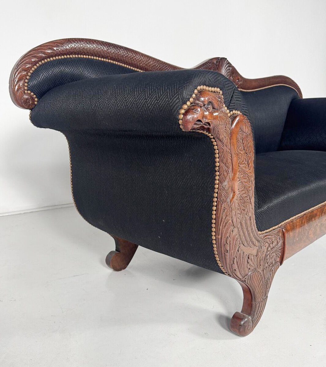 French Sofa Charles X - 1820s-photo-4