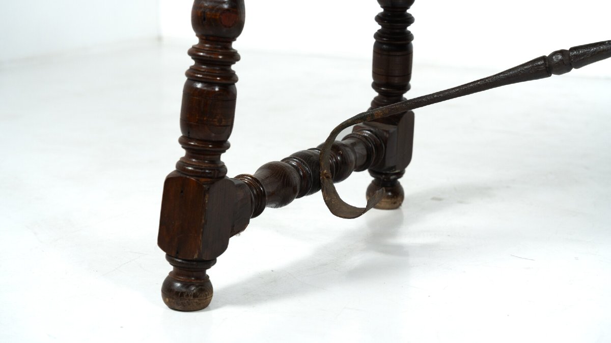 Table à manger espagnole en bois -photo-1