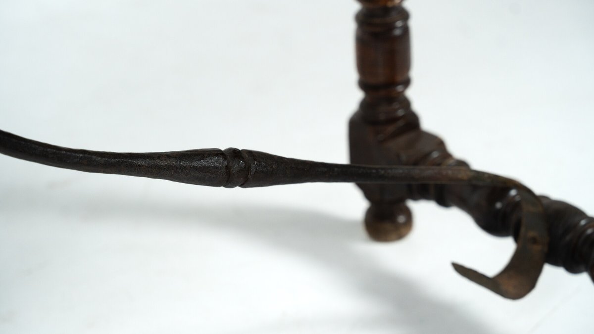 Table à manger espagnole en bois -photo-2