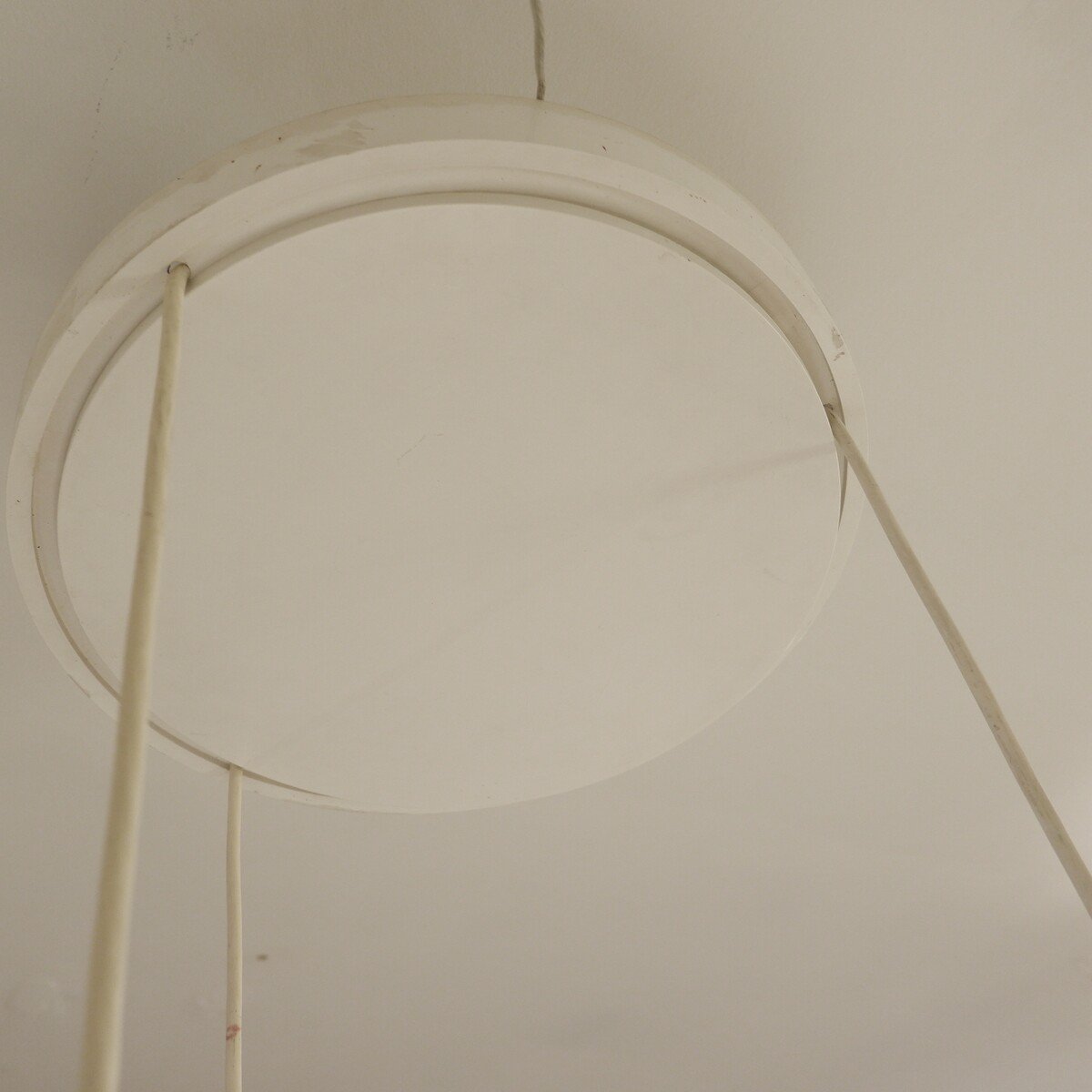 Grand lustre à globes en opaline pour Glashütte Limburg, Allemagne, années 1970-photo-2