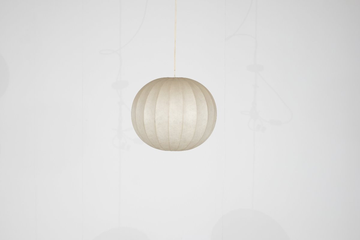 Suspension Cocoon par Achille & Pier Giacomo Castiglioni pour Flos - années 1960-photo-2