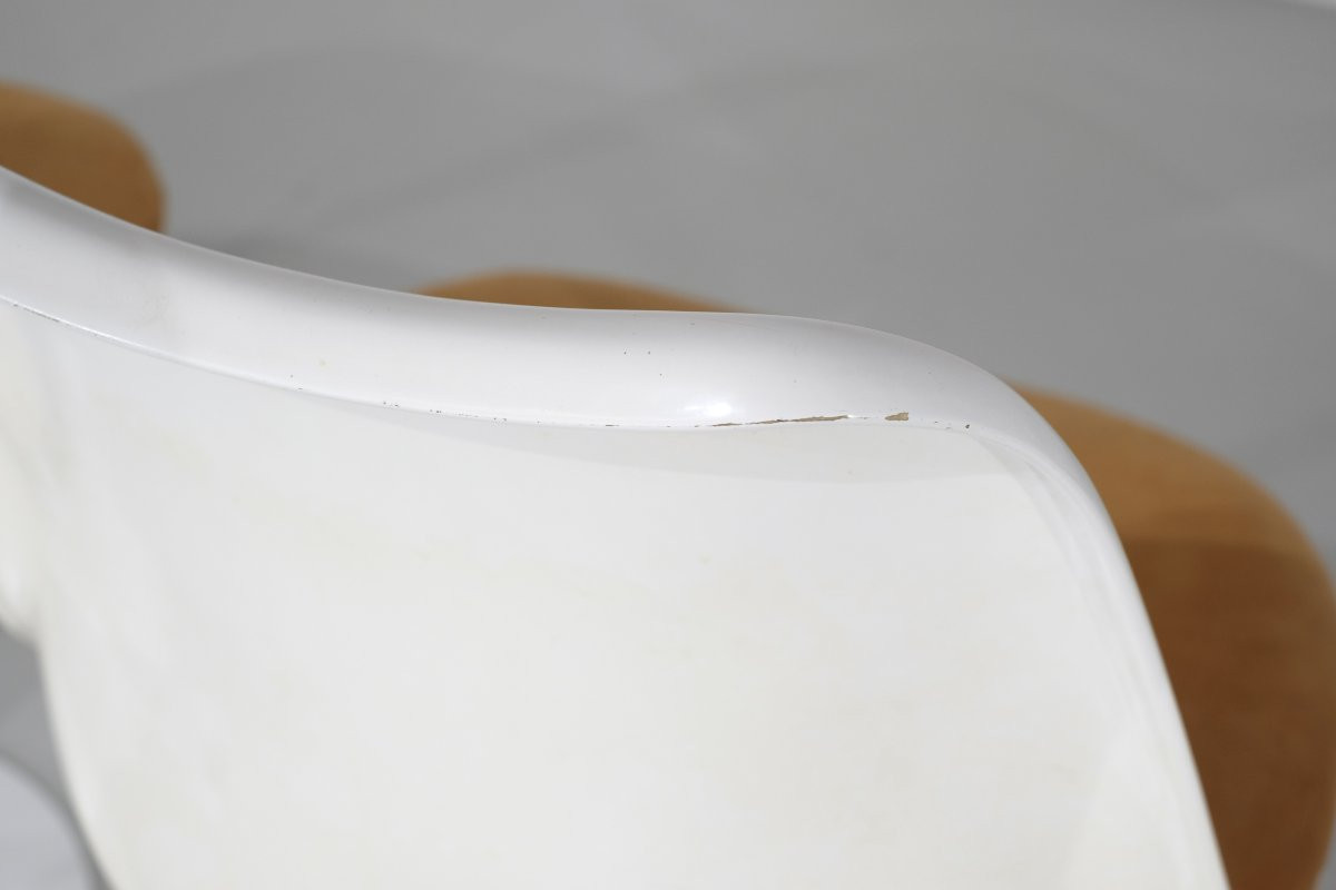 Lot de 6 chaises Tulip par Eero Saarinen pour Knoll International - 1981-photo-4