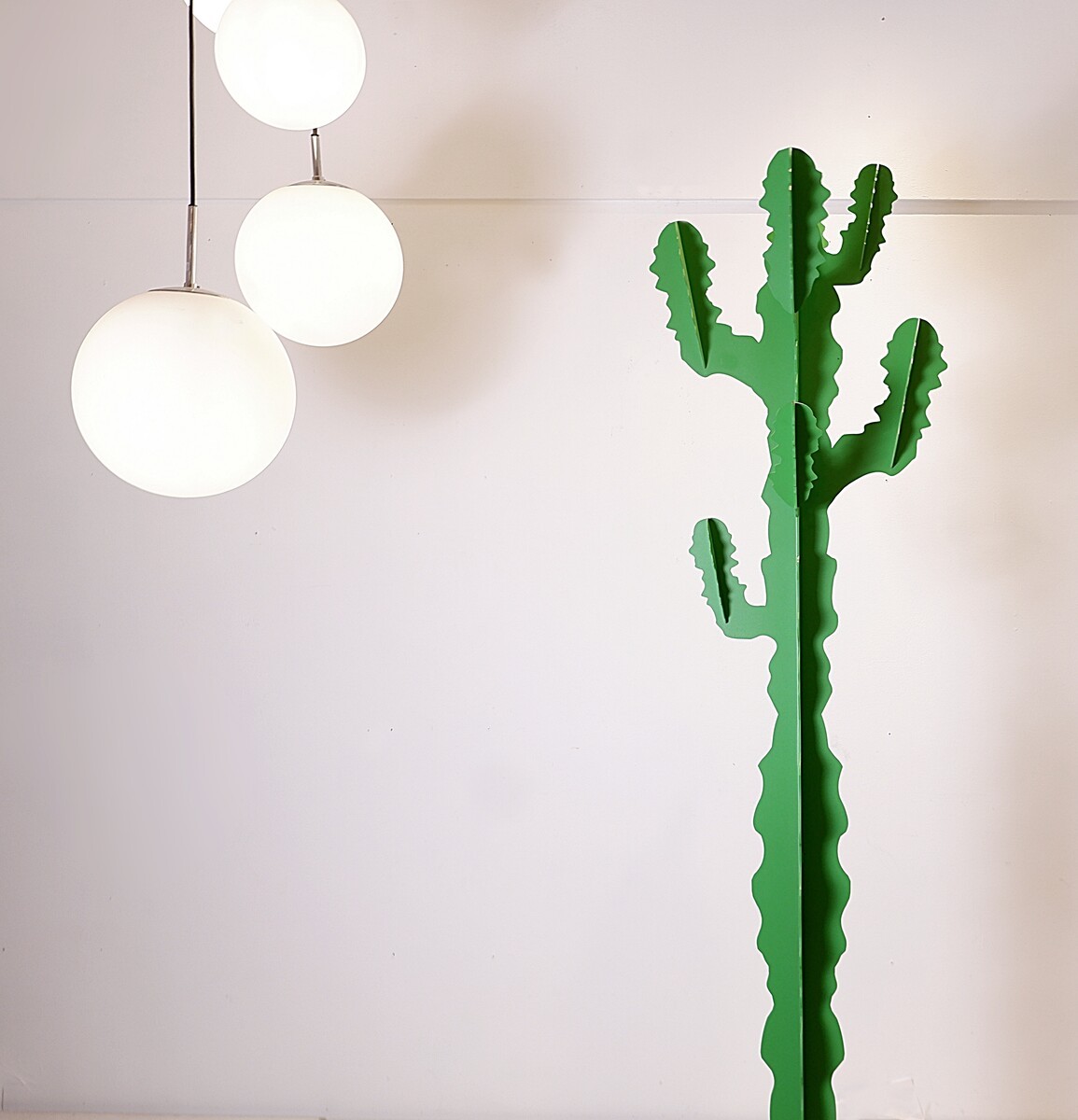 Porte-manteau cactus en métal - Italie